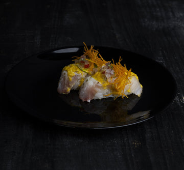 Nigiri | Pescado blanco flambeado